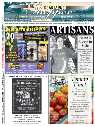Wednesday, August 20, 2025 Vol. 2025, No. 34