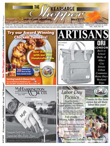 Wednesday, August 27, 2025 Vol. 2025, No. 35