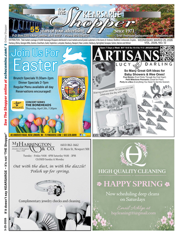 Wednesday, March 25, 2026 Vol. 2026, No. 12